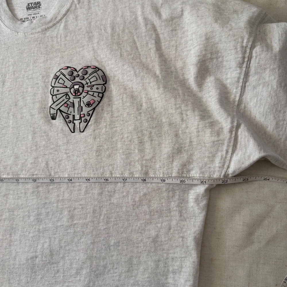 Star Wars Spirit Jersey Millennium Falcon I Know Graphic Sweatshirt Top - Picture 7 of 11